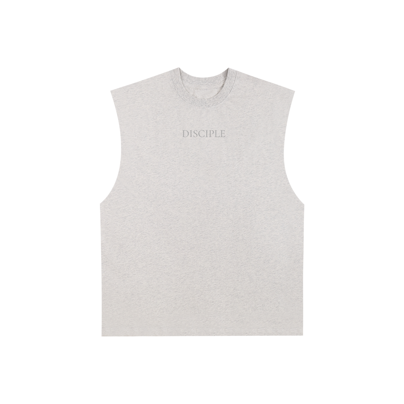 Disciple Raw Edge Cotton Tank Top