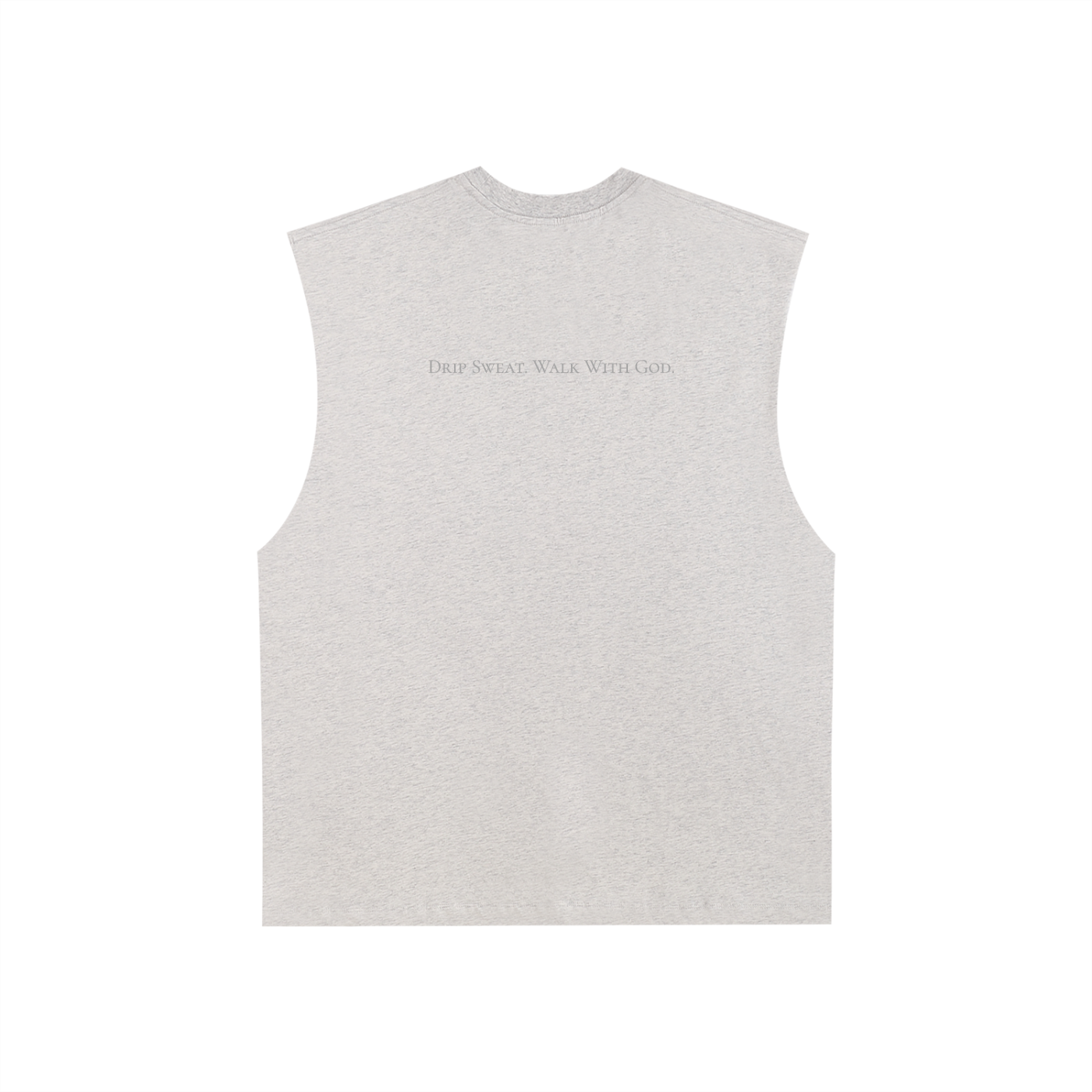 Disciple Raw Edge Cotton Tank Top