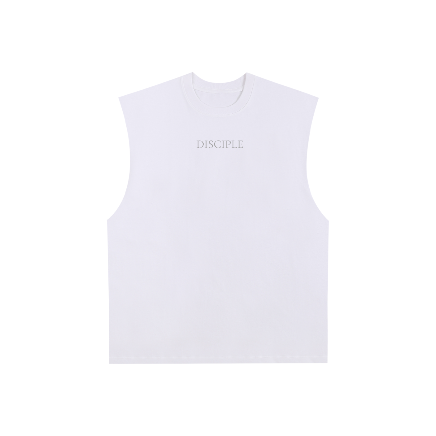 Disciple Raw Edge Cotton Tank Top