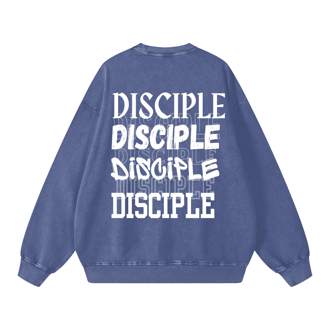Disciple Snow Washed Oversized Sweatshirt