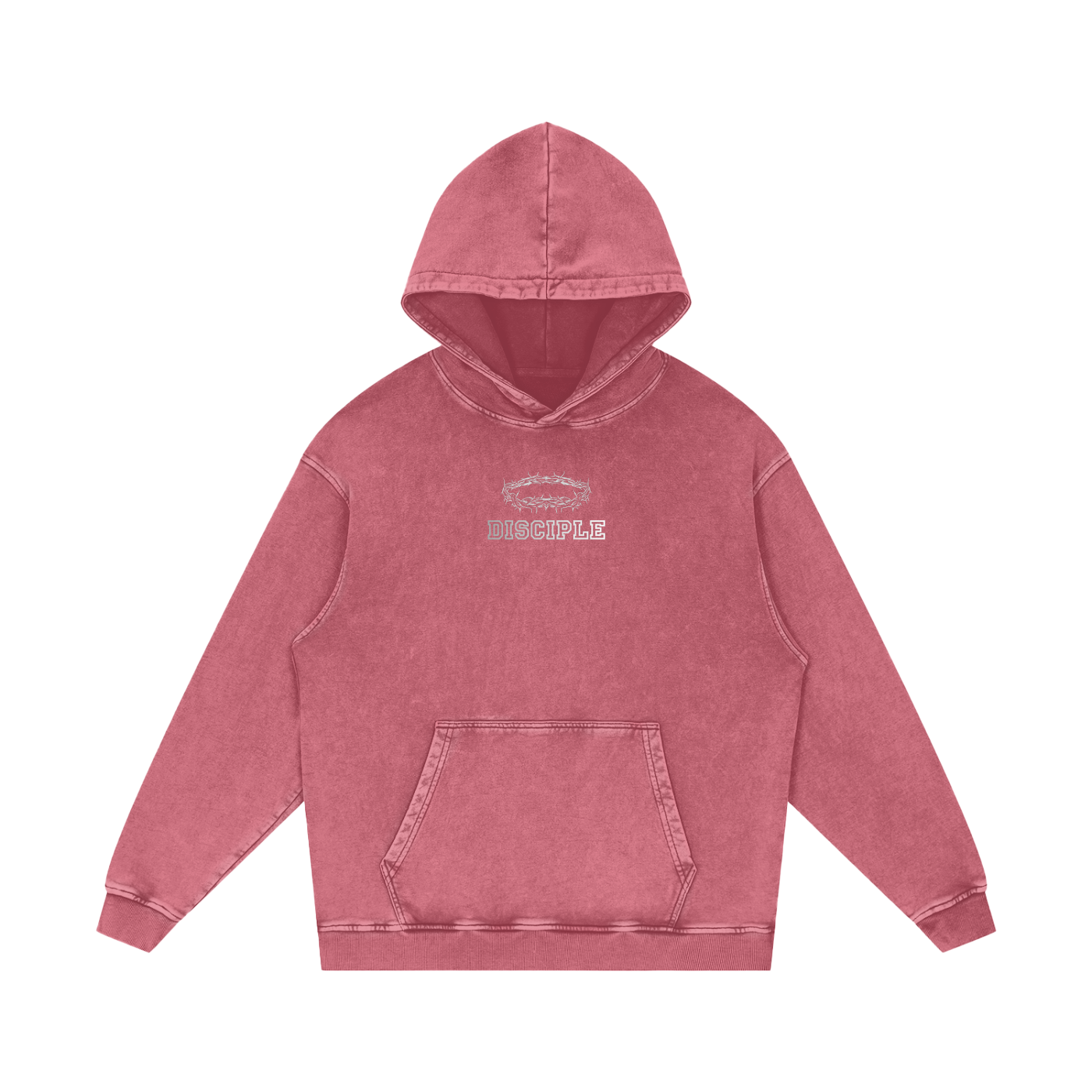 Disciple Snow Washed Cotton Hoodie