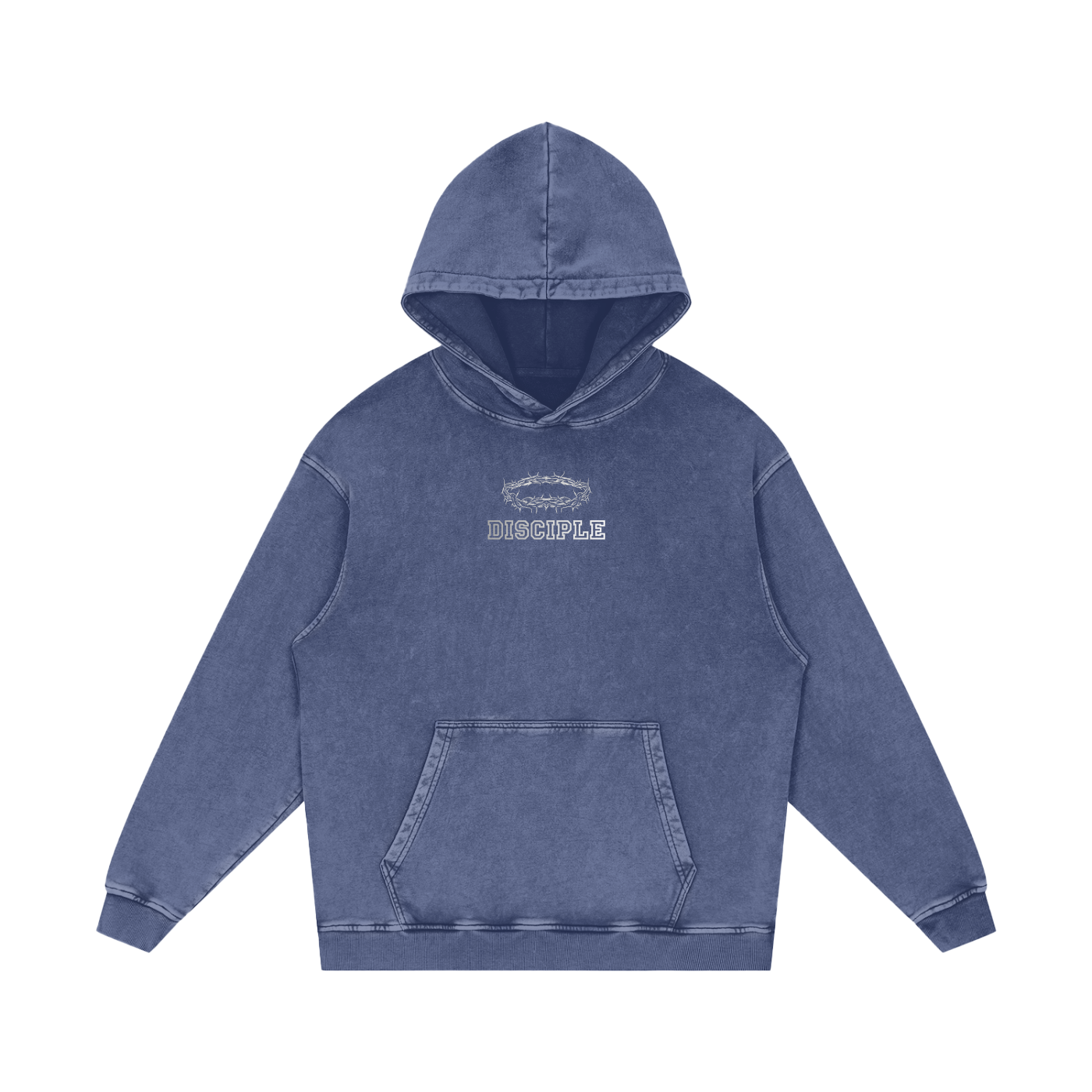 Disciple Snow Washed Cotton Hoodie