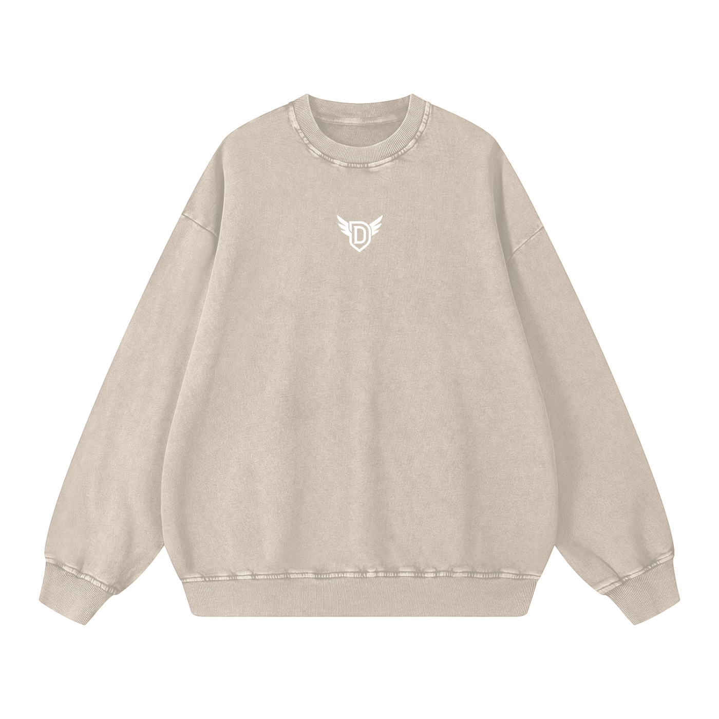 Disciple Snow Washed Oversized Sweatshirt