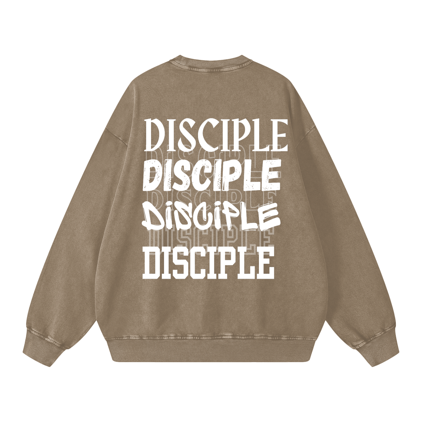 Disciple Snow Washed Oversized Sweatshirt